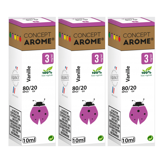 Vanille 10ml - CONCEPT AROME