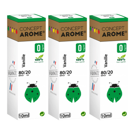 Vanille 10ml - CONCEPT AROME