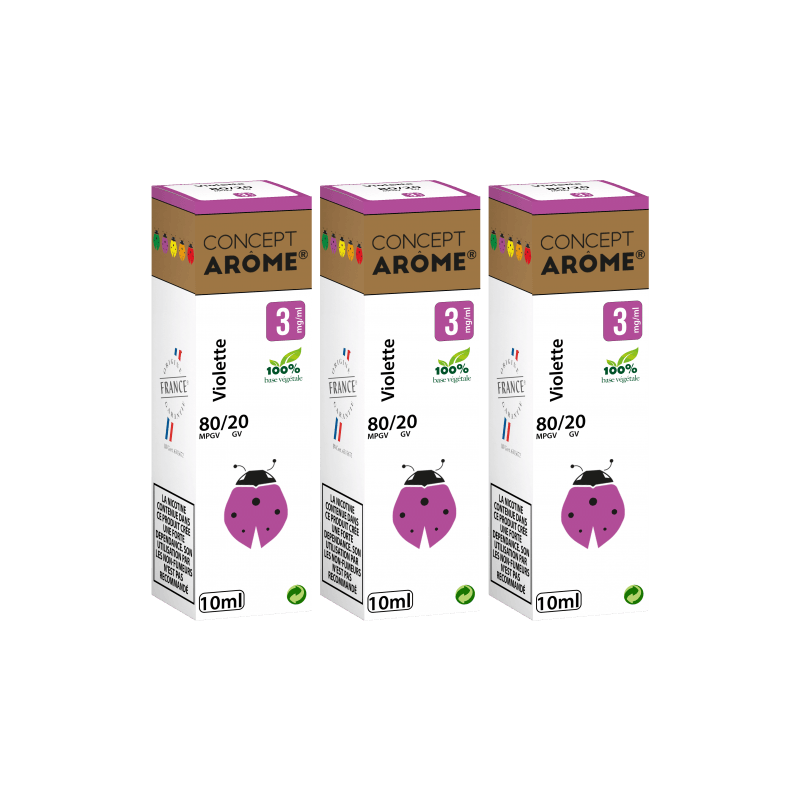 Violette 10ml - CONCEPT AROME Violette 10ml - CONCEPT AROME