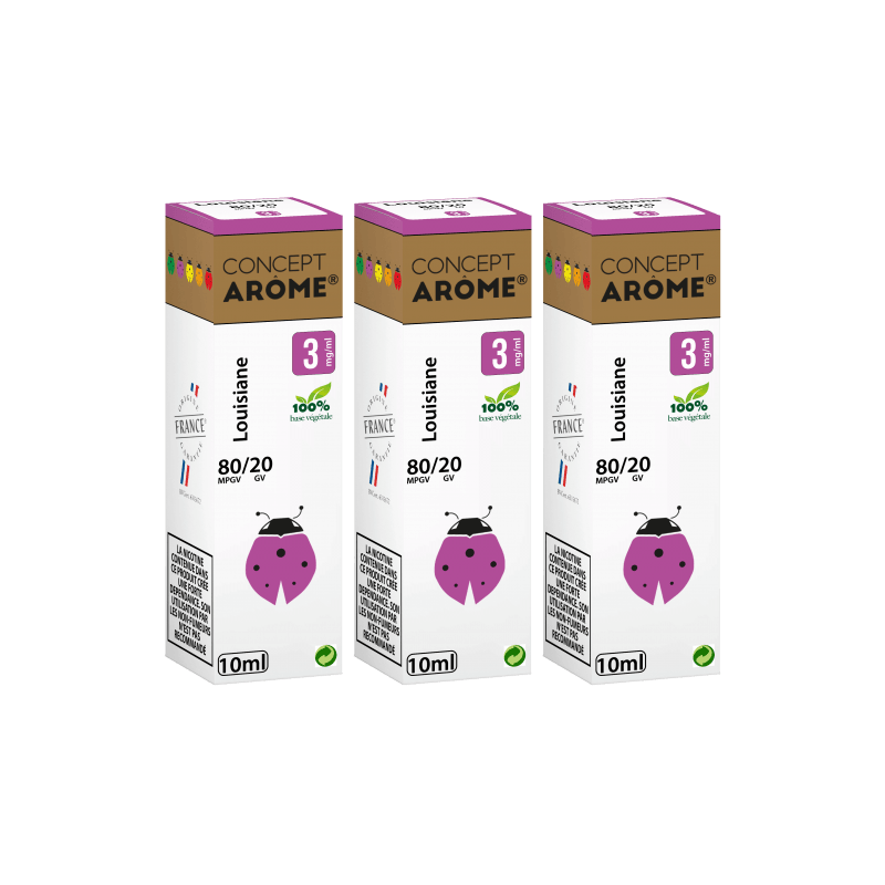 Louisiane 10ml - CONCEPT AROME Louisiane 10ml - CONCEPT AROME