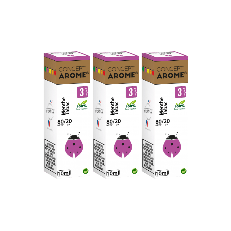Menthe Kentucky 10ml - CONCEPT AROME Menthe Kentucky 10ml - CONCEPT AROME