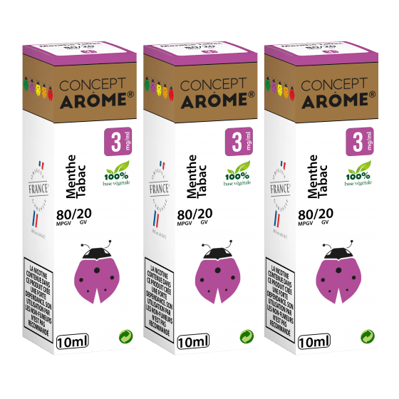 Menthe Kentucky 10ml - CONCEPT AROME